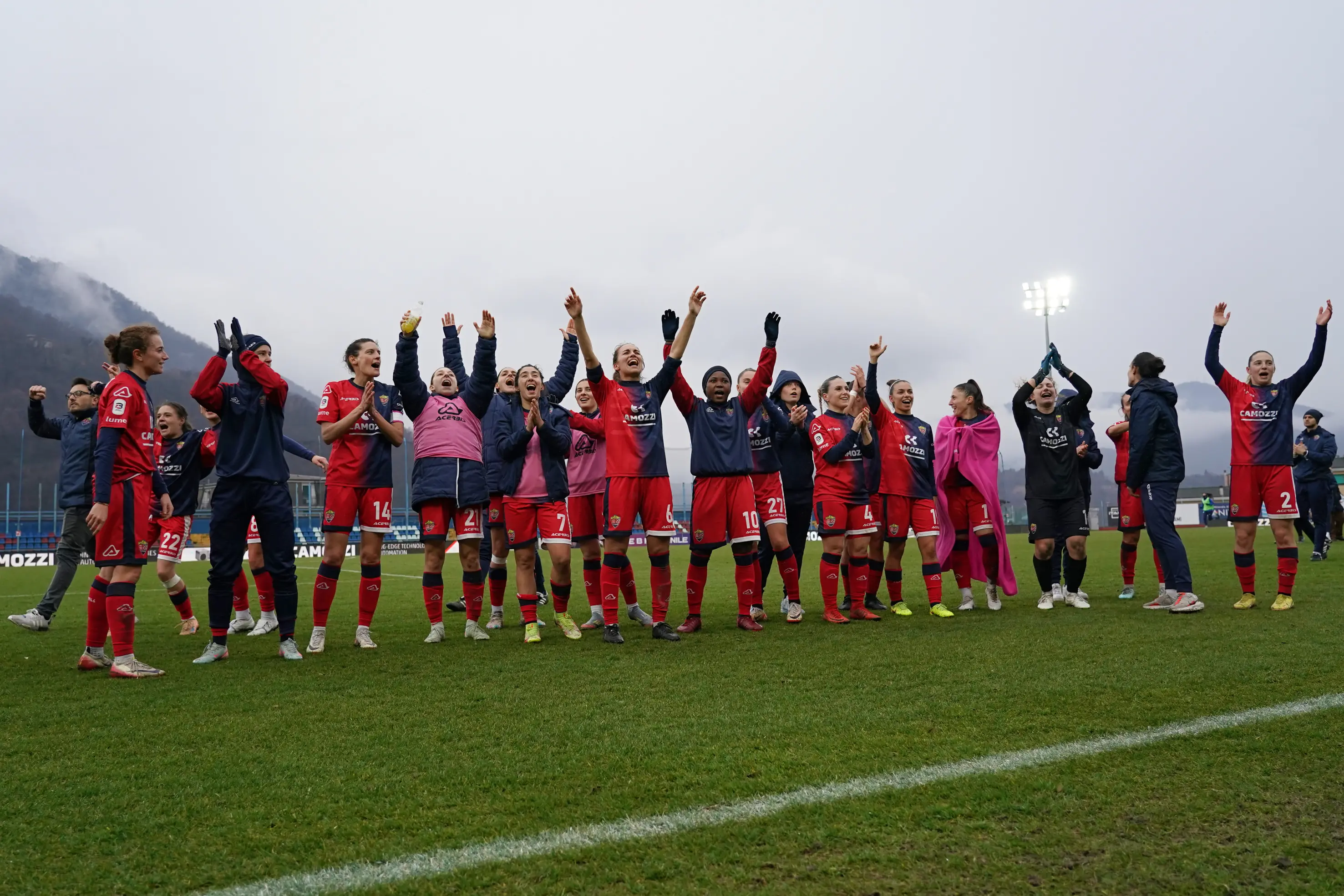SERIE B CALCIO BRESCIA FEMMINILE LUMEZZANE - BRESCIA NELLA FOTO ESULTANZA VITTORIA LUMEZZANE 14-02-2026 perteghella@newreporter