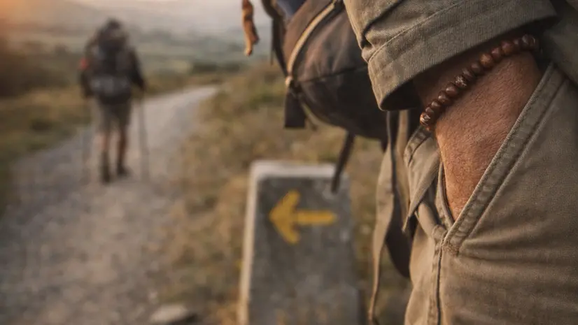 I pellegrini in viaggio finivano col mettere il cibo in tasca