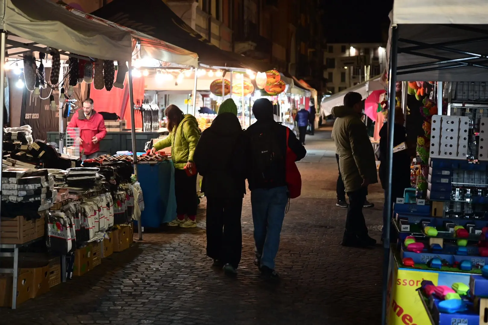 Le foto alla fiera di San Faustino prima dell'alba