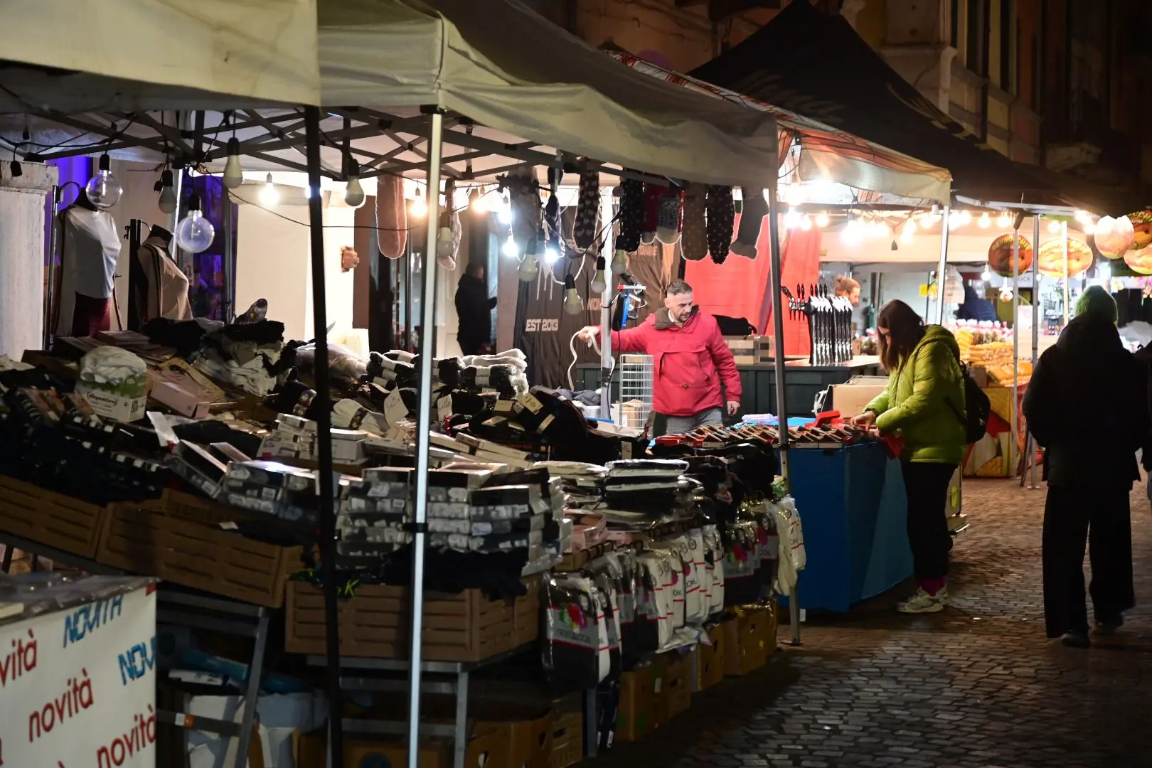 Le foto alla fiera di San Faustino prima dell'alba