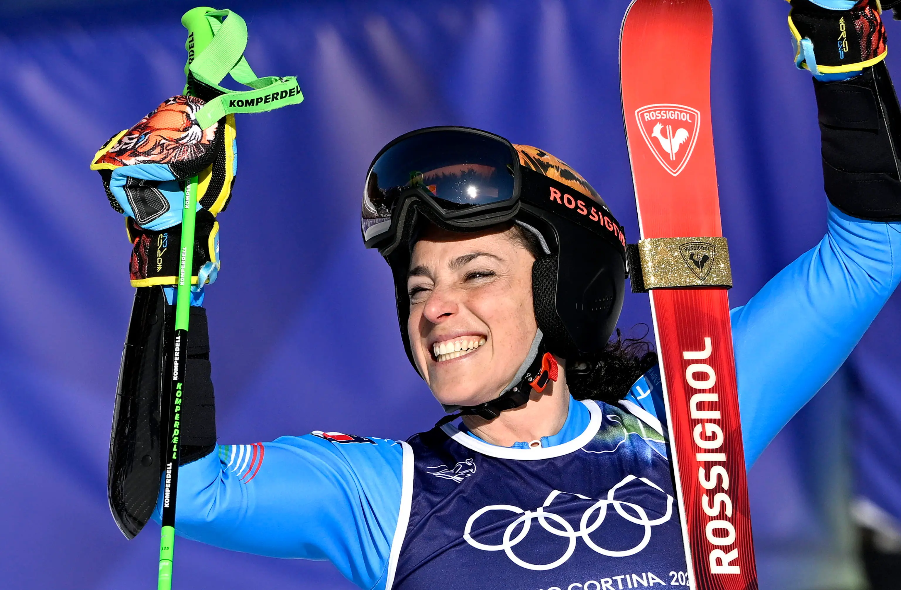 Federica Brignone vince l'oro nel gigante