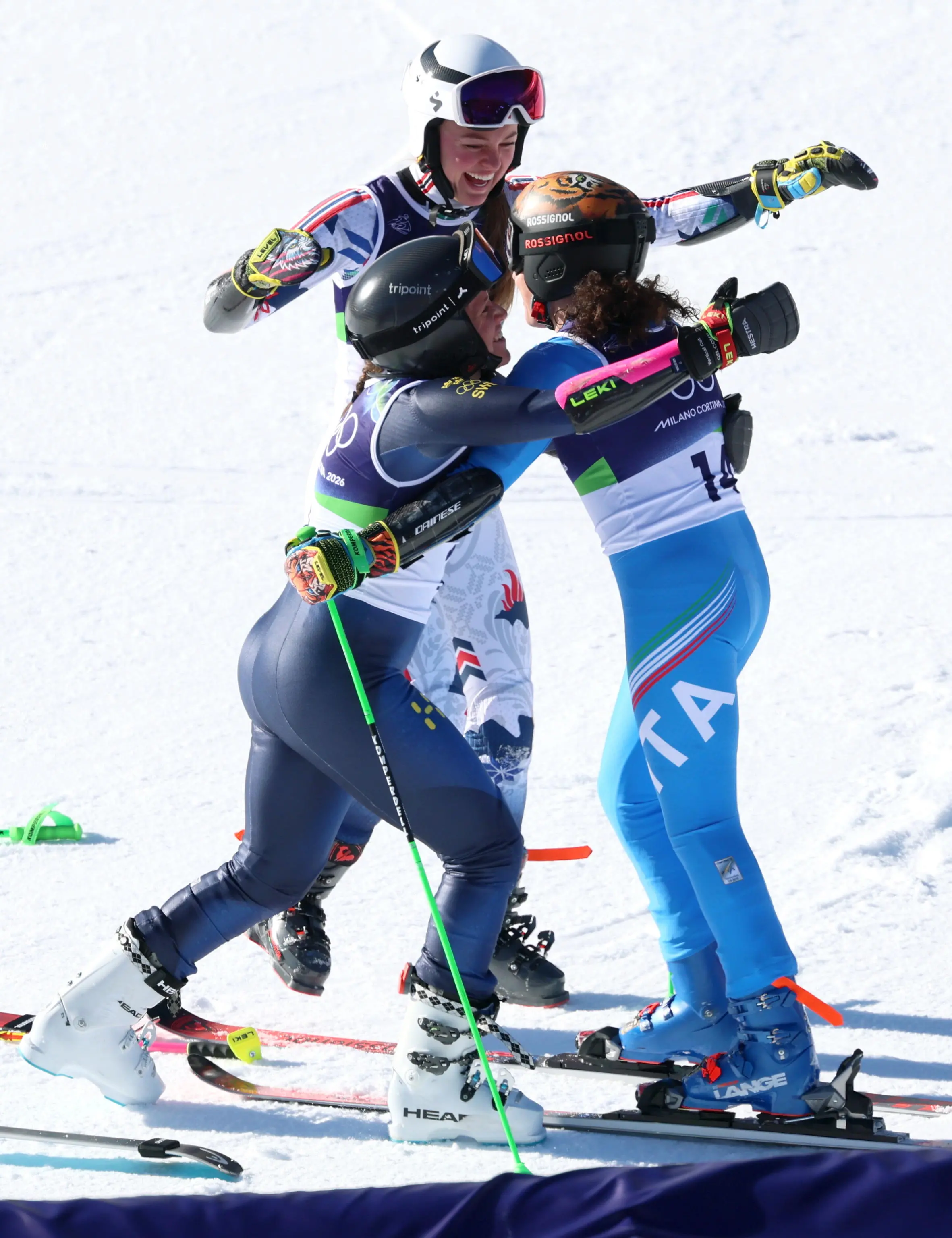 Federica Brignone vince l'oro nel gigante