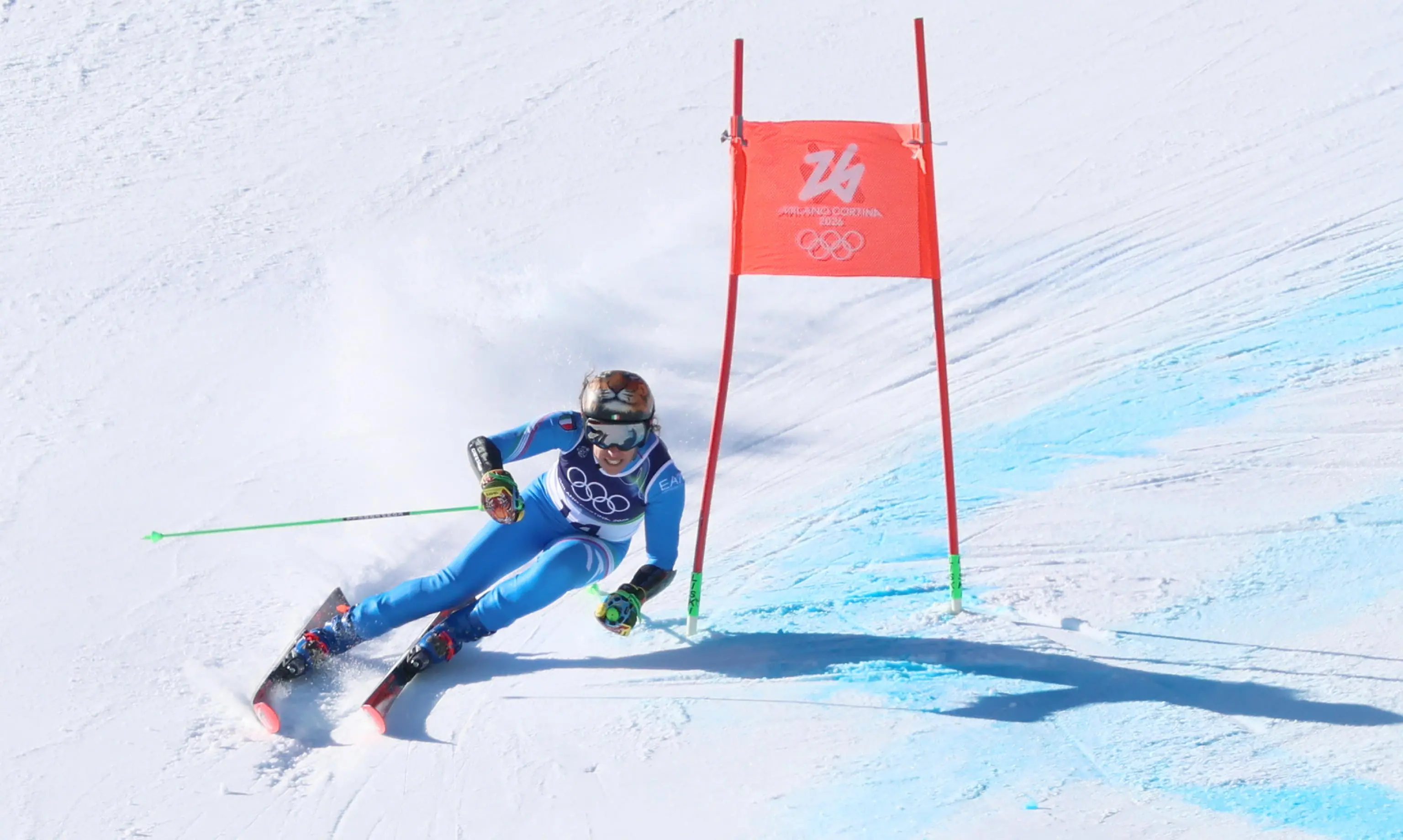 Federica Brignone vince l'oro nel gigante