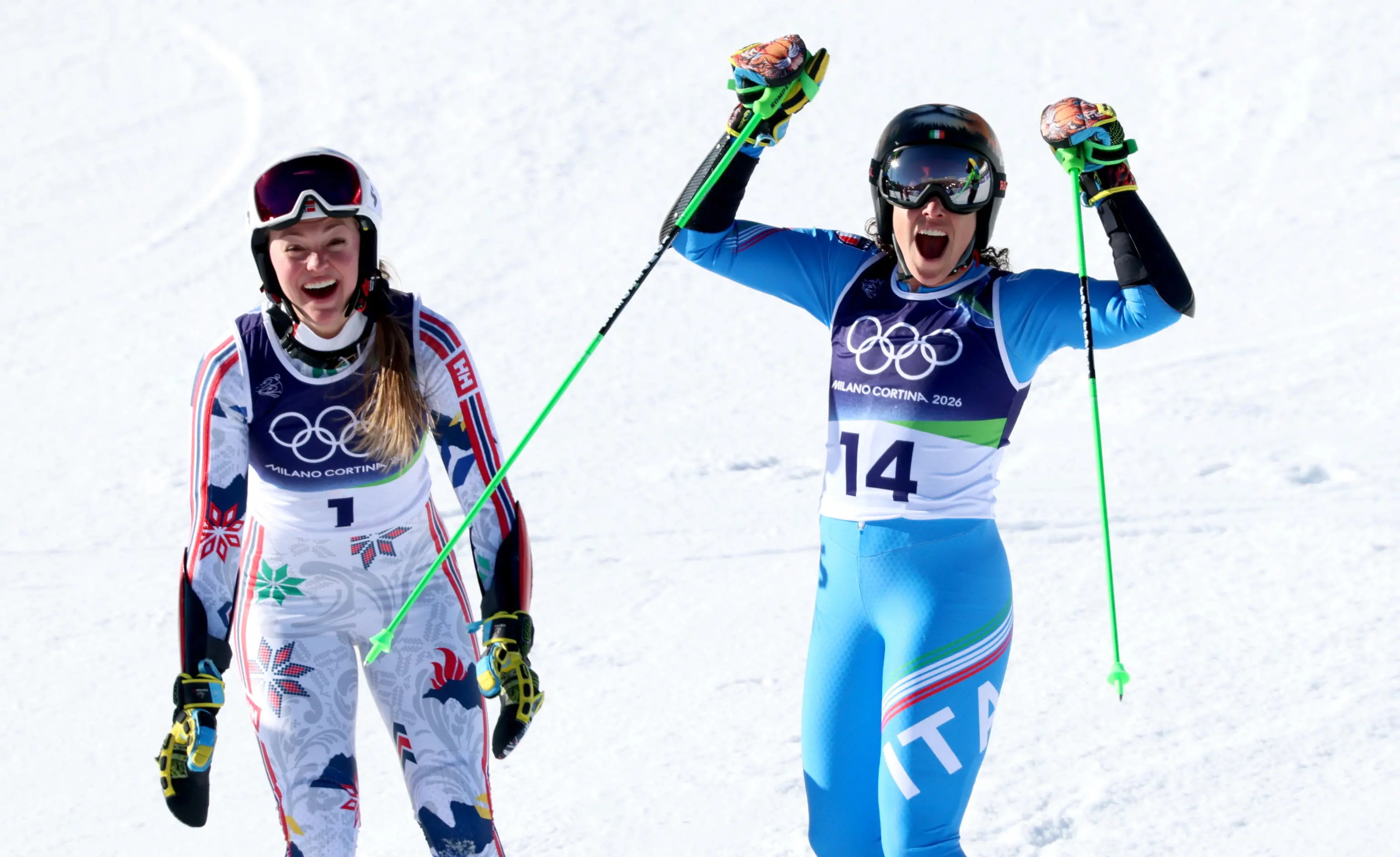 Federica Brignone vince l'oro nel gigante