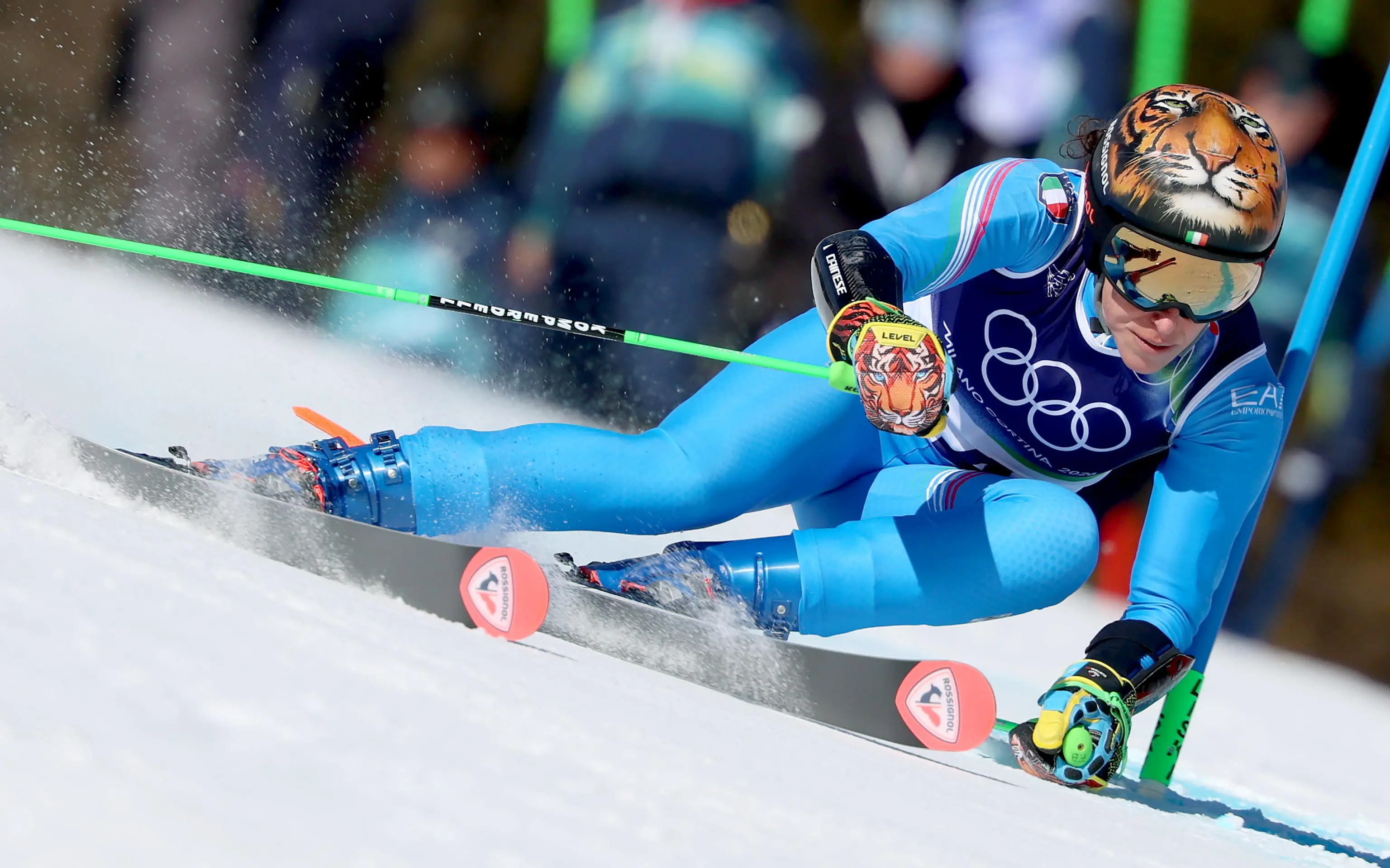 Federica Brignone vince l'oro nel gigante