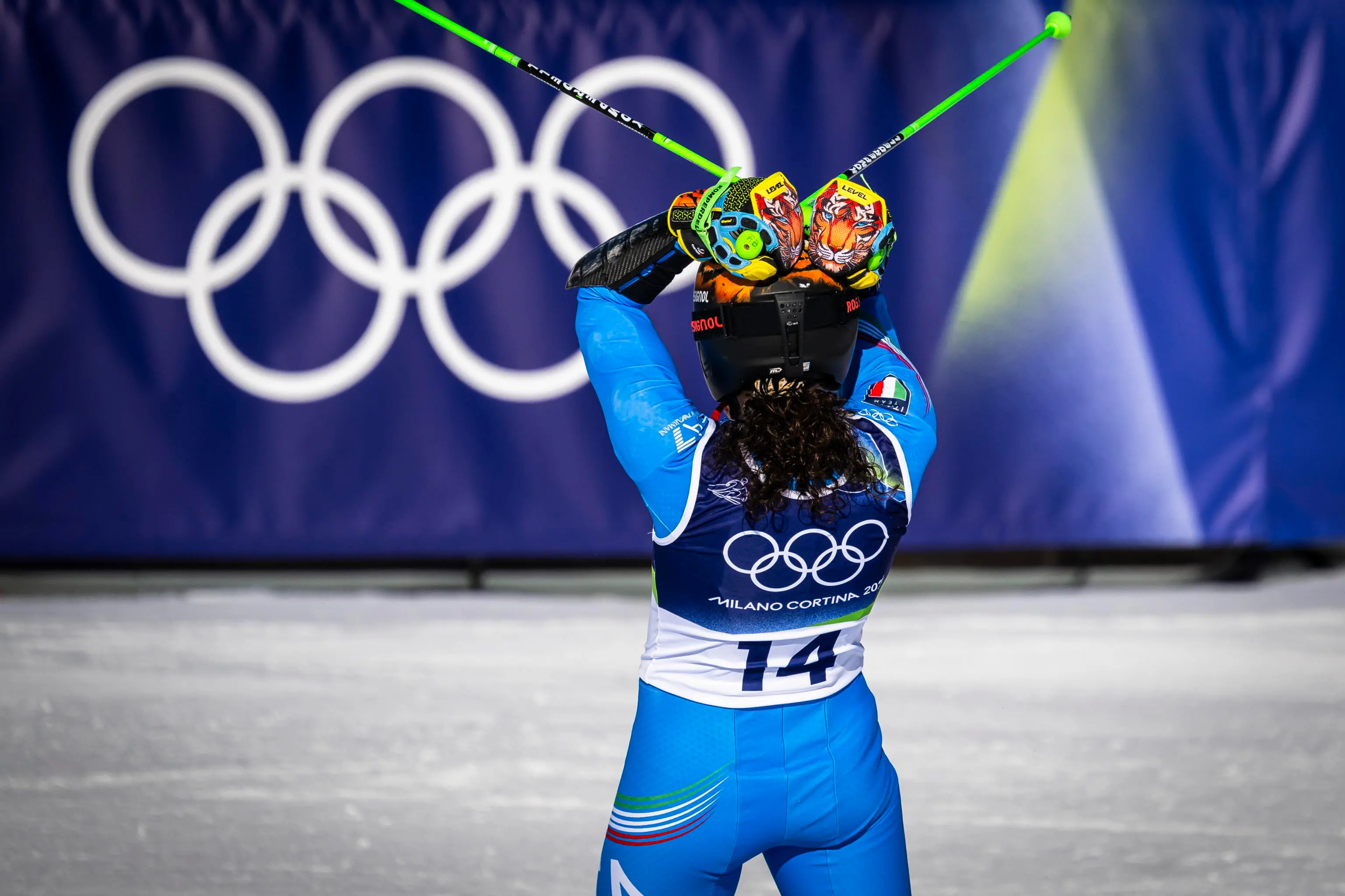 Federica Brignone vince l'oro nel gigante