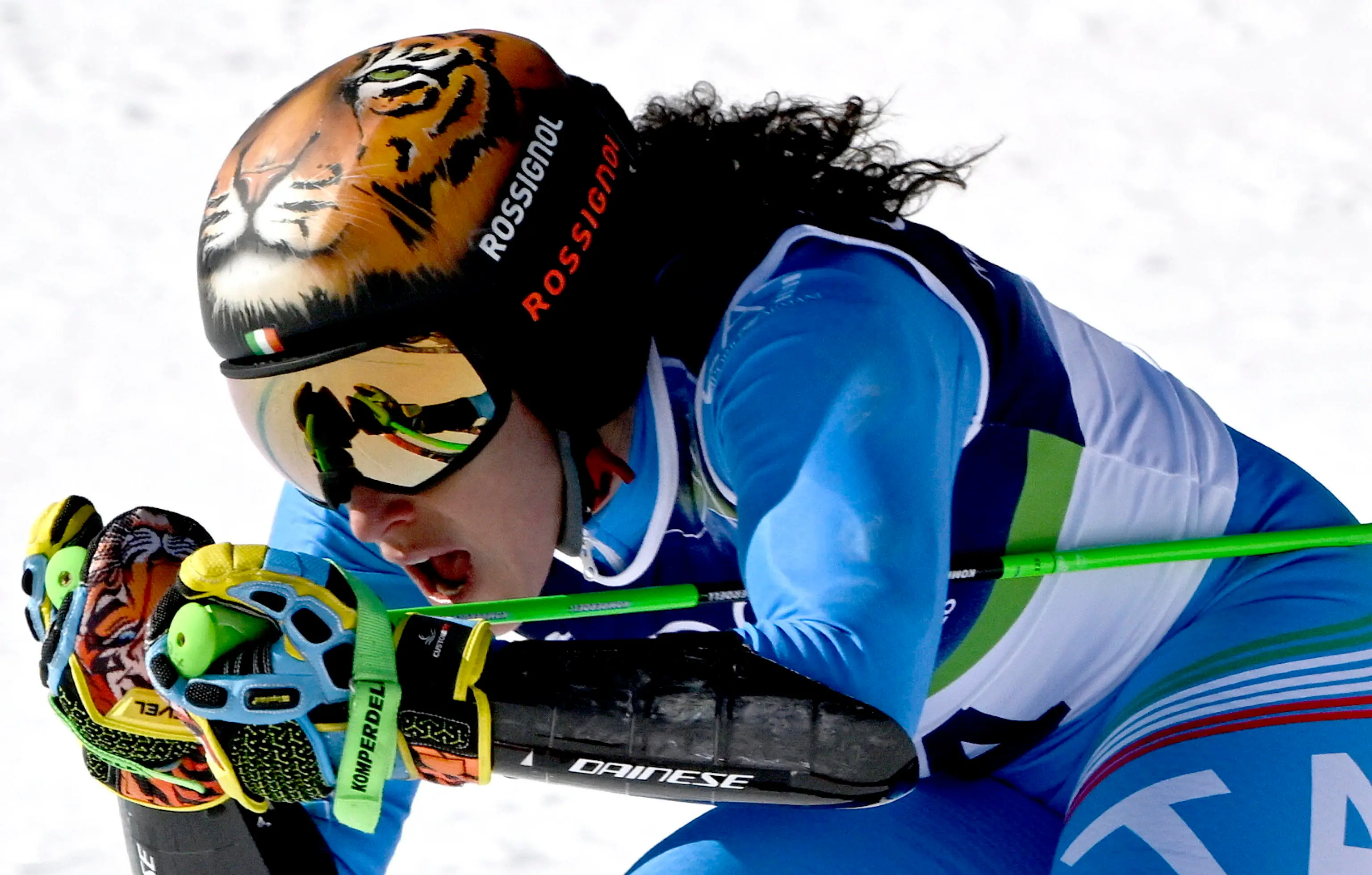 Federica Brignone vince l'oro nel gigante