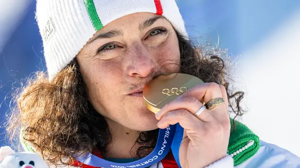 Federica Brignone vince l'oro nel gigante