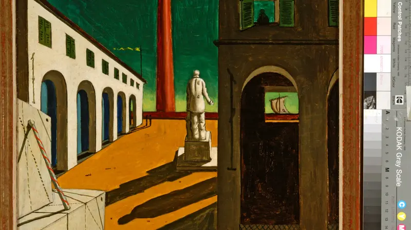 Enigma della partenza di Giorgio de Chirico