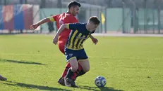 Eccellenza, uno scatto di Pavonese-Ciliverghe - Foto New Reporter Uberti © www.giornaledibrescia.it