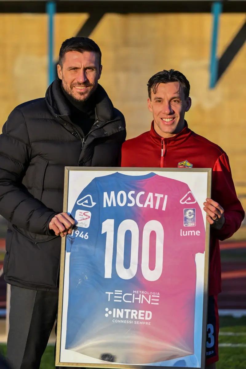 Serie C, gli scatti di Lumezzane-Giana Erminio