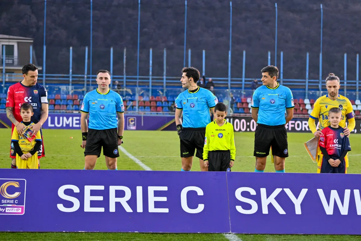 Serie C, gli scatti di Lumezzane-Giana Erminio