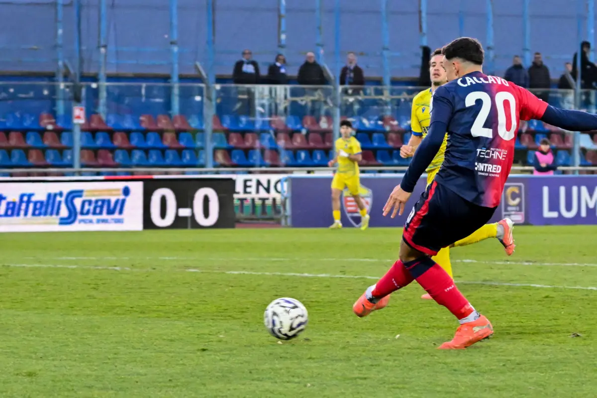 Serie C, gli scatti di Lumezzane-Giana Erminio