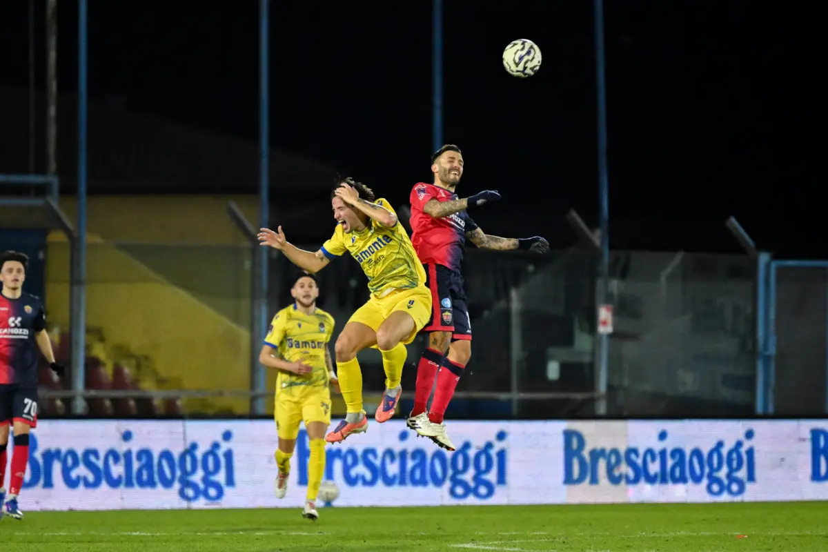 Serie C, gli scatti di Lumezzane-Giana Erminio