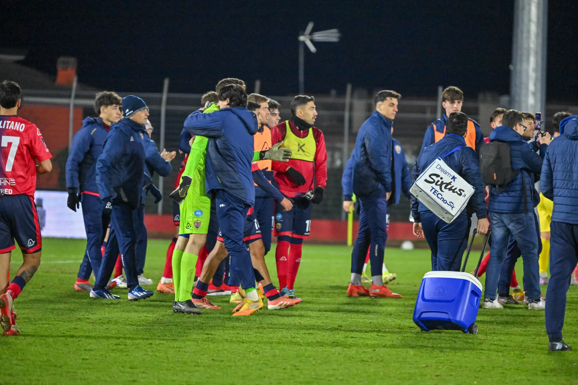 Serie C, gli scatti di Lumezzane-Giana Erminio