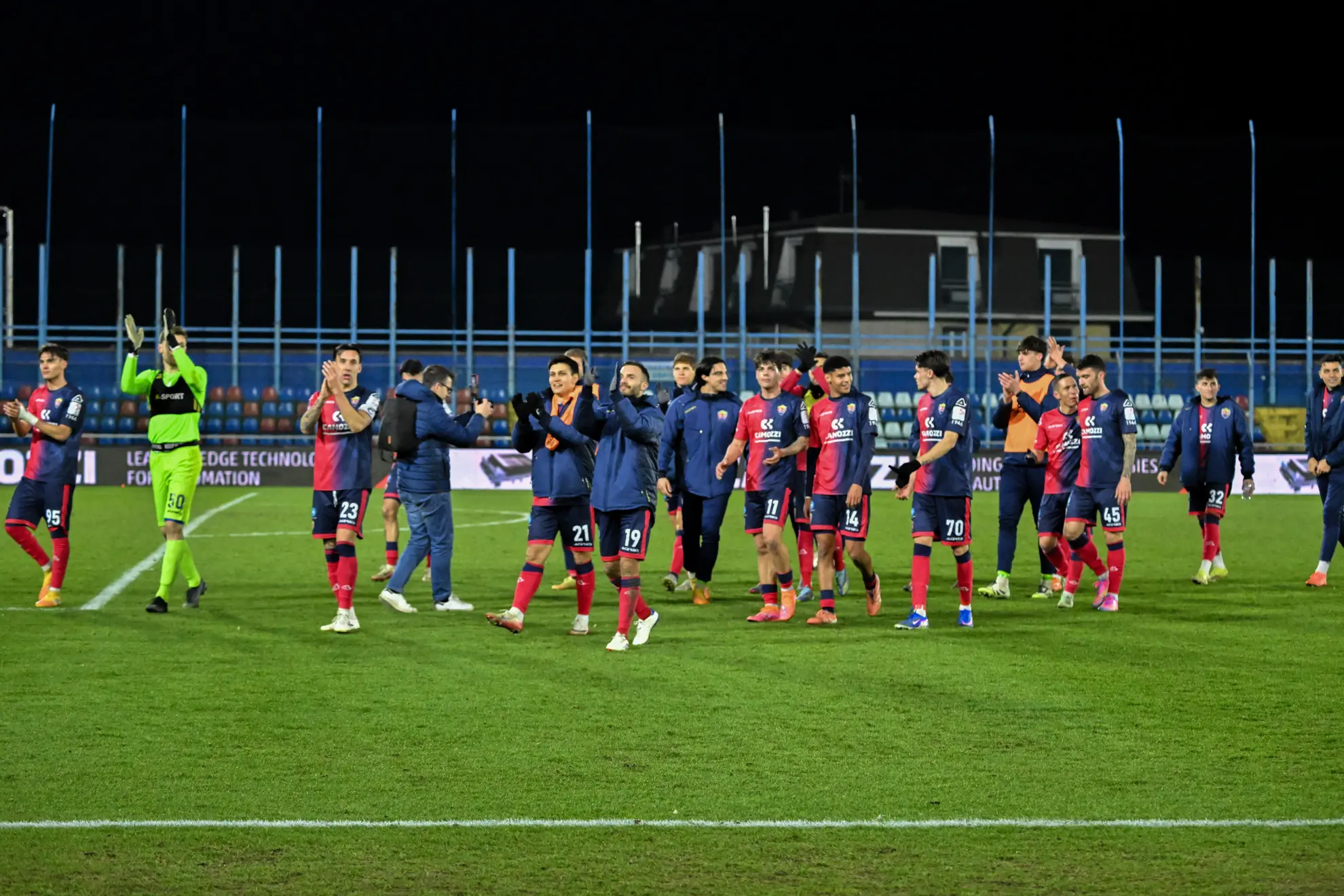 Serie C, gli scatti di Lumezzane-Giana Erminio