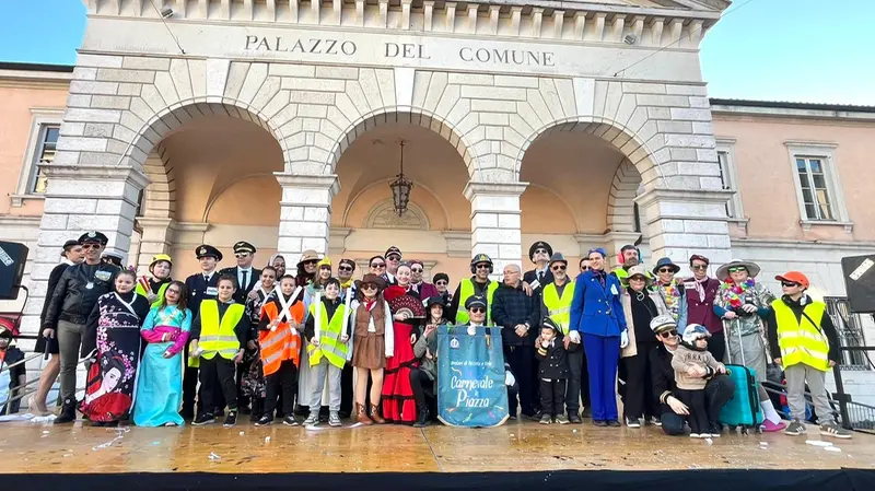 La festa di carnevale a Rezzato © www.giornaledibrescia.it