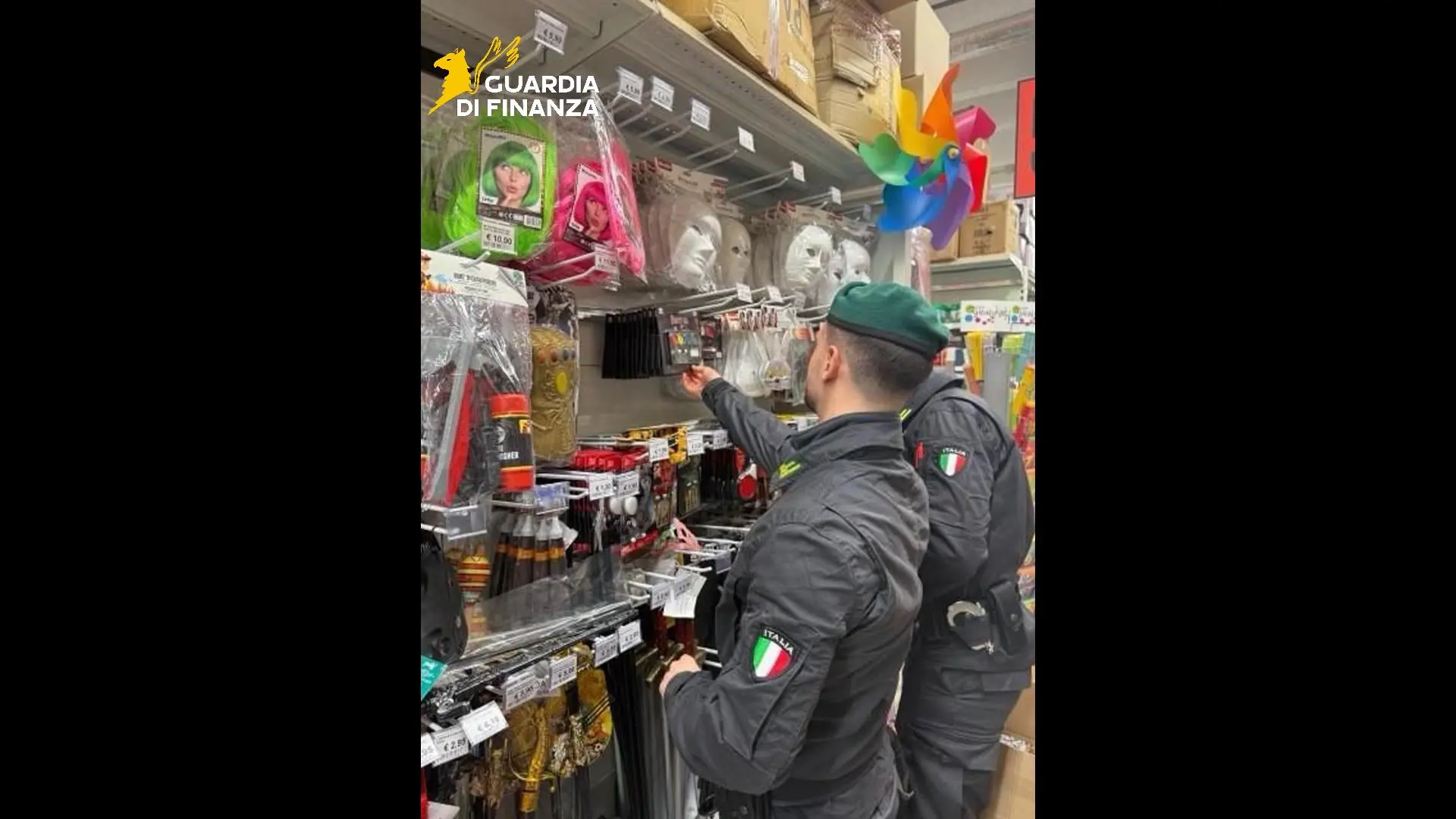 Guardia di finanza: i sequestri per Carnevale