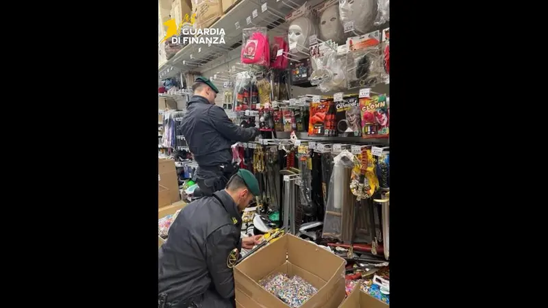 Guardia di finanza: i sequestri per Carnevale