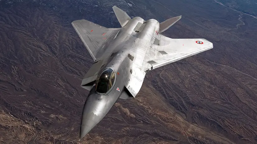 Un'ipotesi progettuale del Fcas con la livrea della marina militare francese - Foto Ansa © www.giornaledibrescia.it