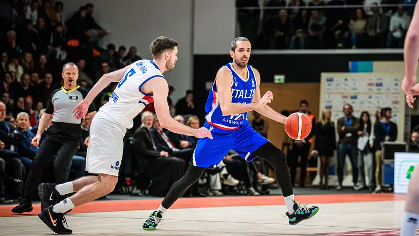 Della Valle con la maglia dell'Italia