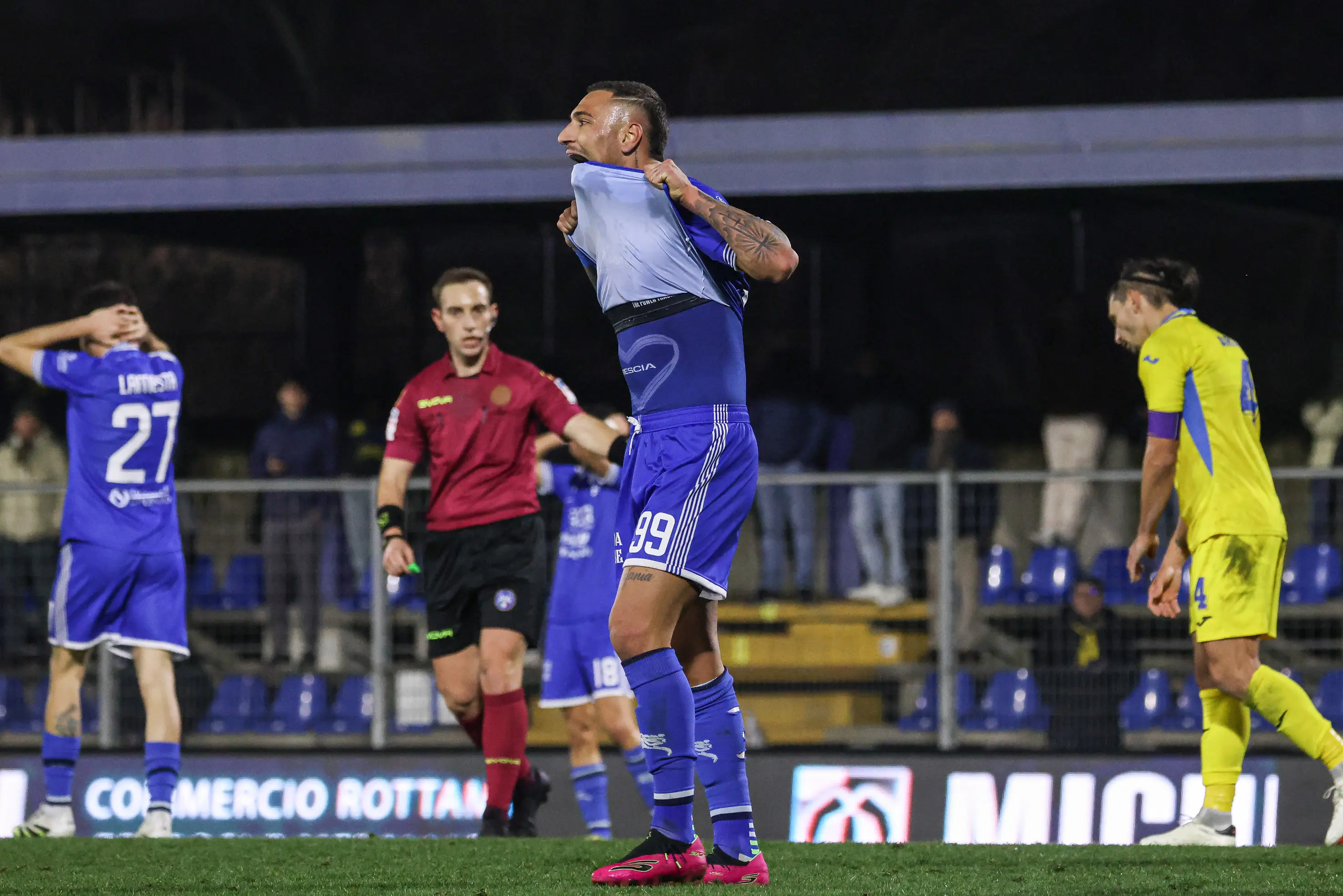 Serie C, gli scatti di Pergolettese-Union Brescia