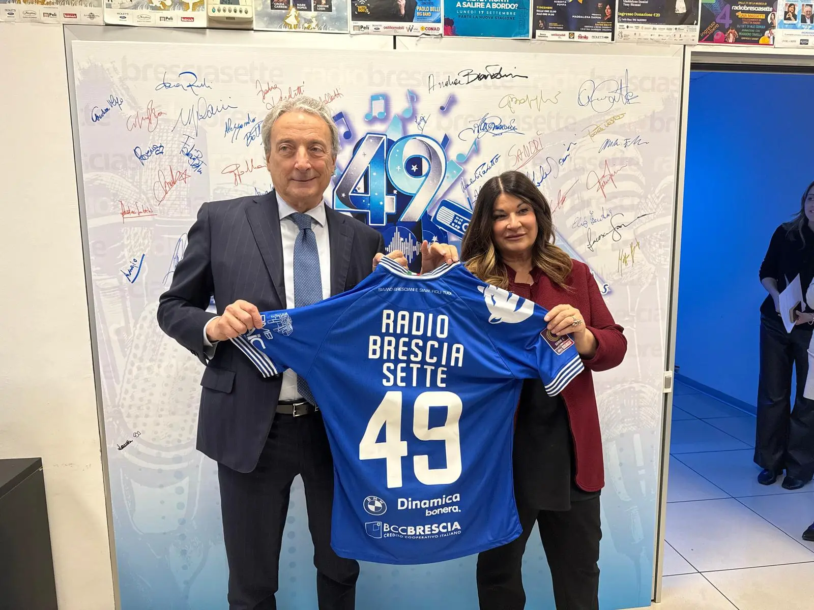 La festa per il compleanno di Radio Bresciasette