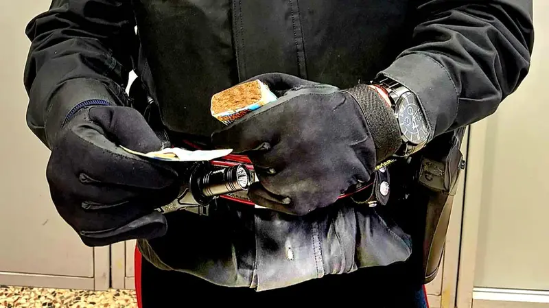 La droga sequestrata