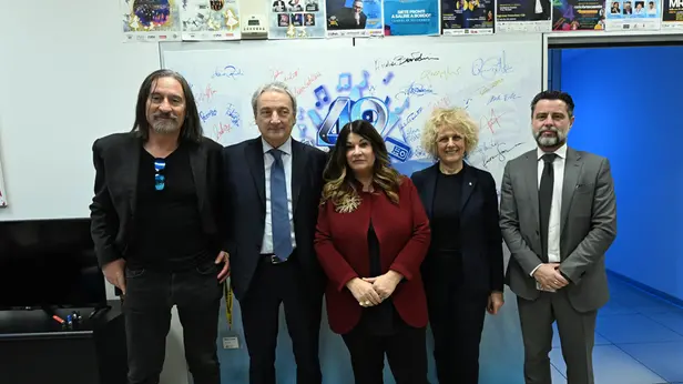 Il direttore artistico Maddalena Damini con i suoi ospiti