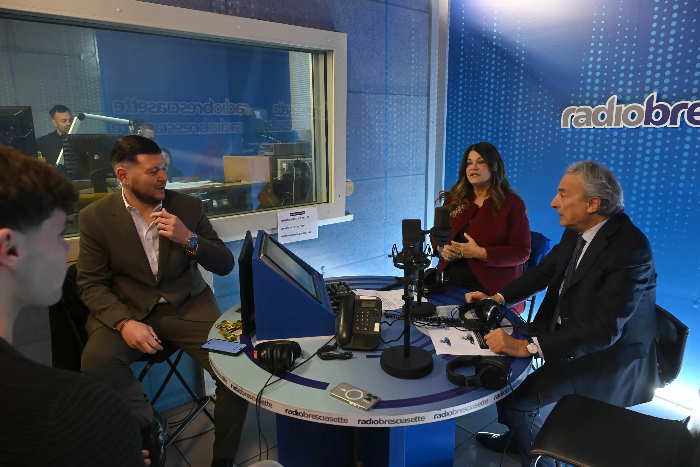 Il direttore artistico Maddalena Damini con i suoi ospiti