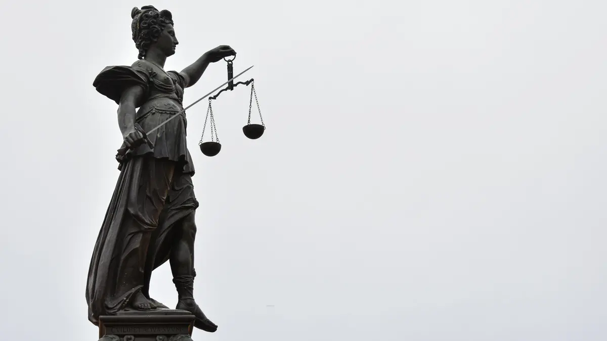 Una rappresentazione della Giustizia