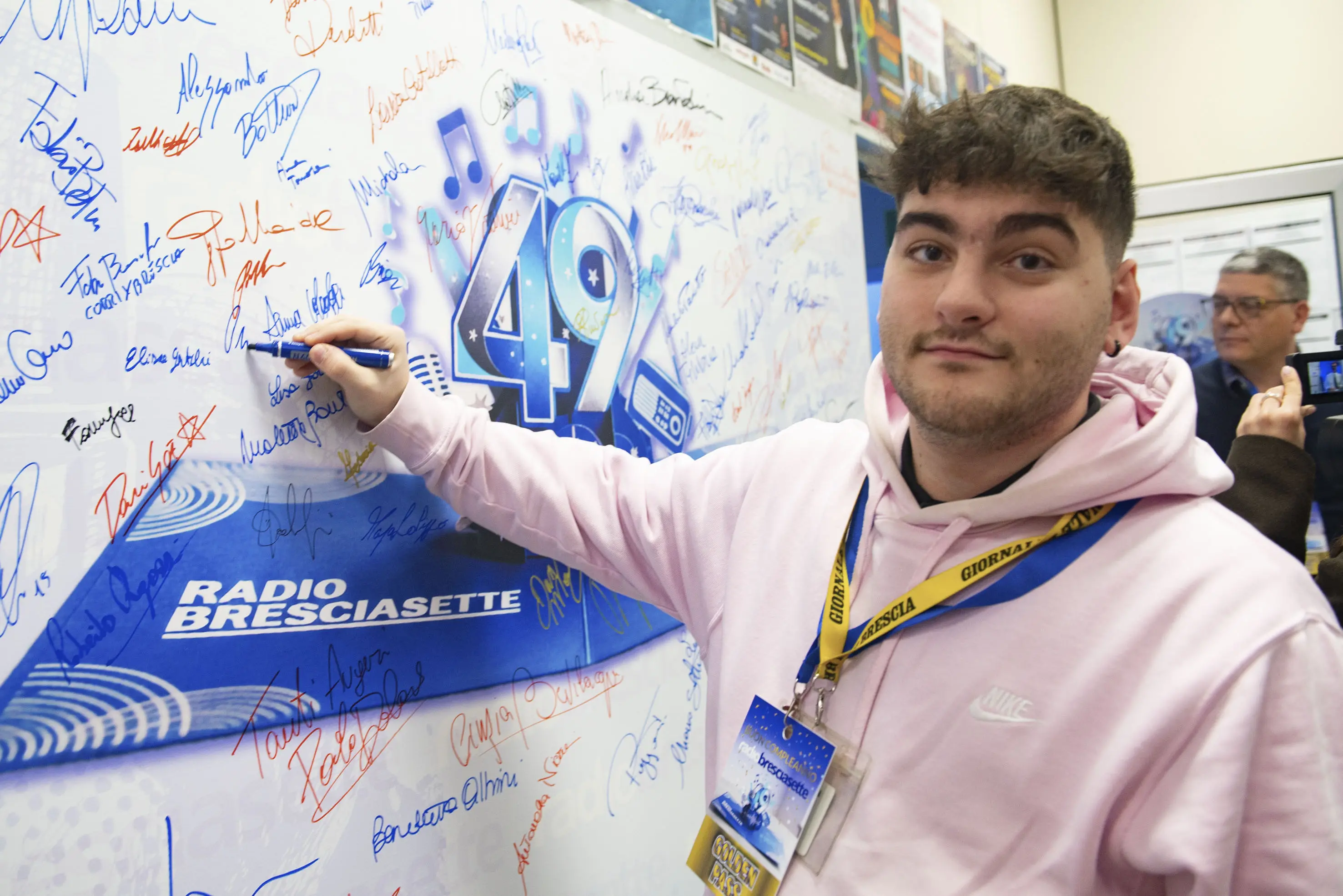SPETTACOLI BRESCIA RADIO BRESCIASETTE FESTA 49° COMPLEANNO NELLA FOTO MOMENTI DELLA FESTA 17-02-2026 PIERPAOLO PAPETTI AGENZIA NEWREPORTER