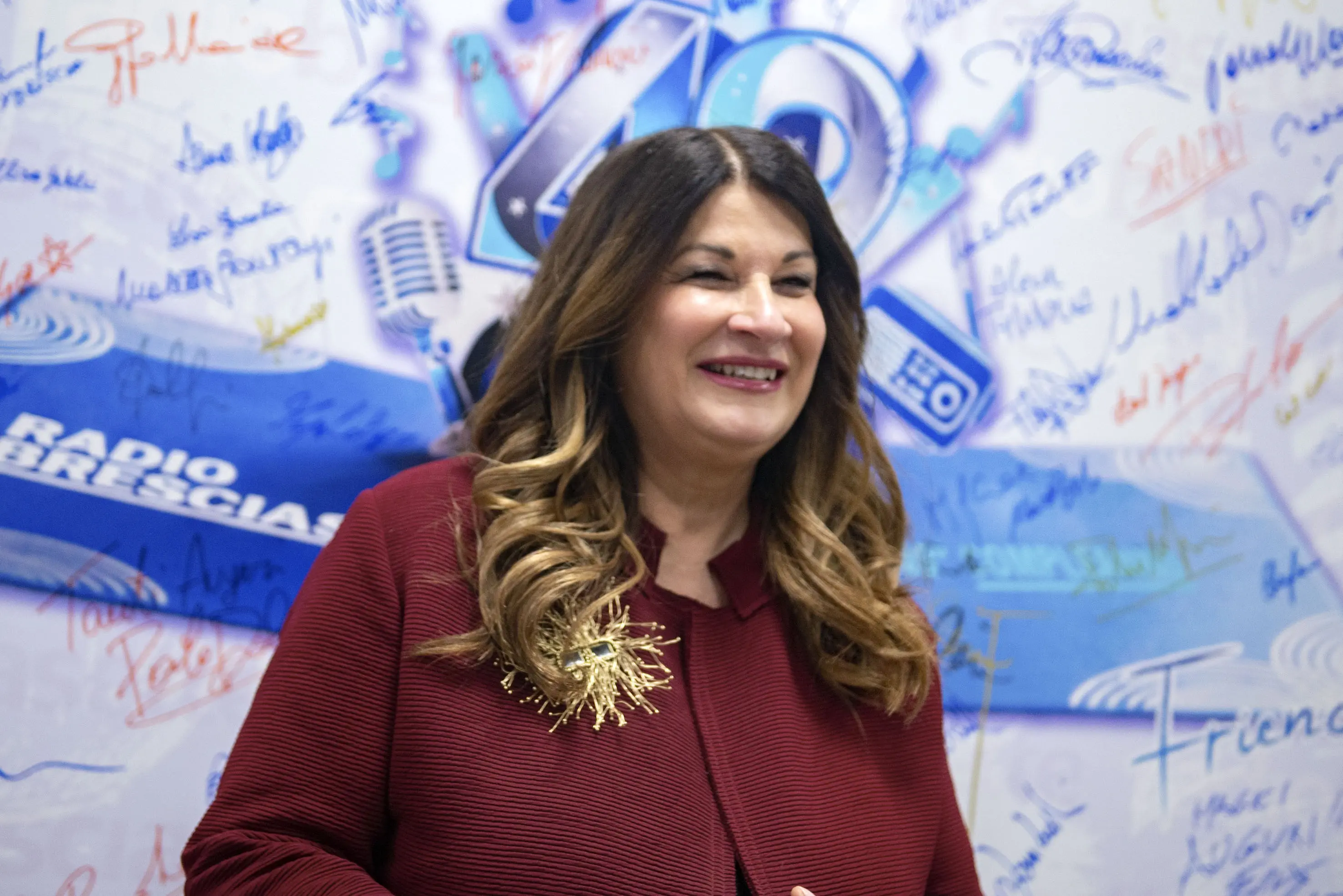 SPETTACOLI BRESCIA RADIO BRESCIASETTE FESTA 49° COMPLEANNO NELLA FOTO MADDALENA DAMINI 17-02-2026 PIERPAOLO PAPETTI AGENZIA NEWREPORTER