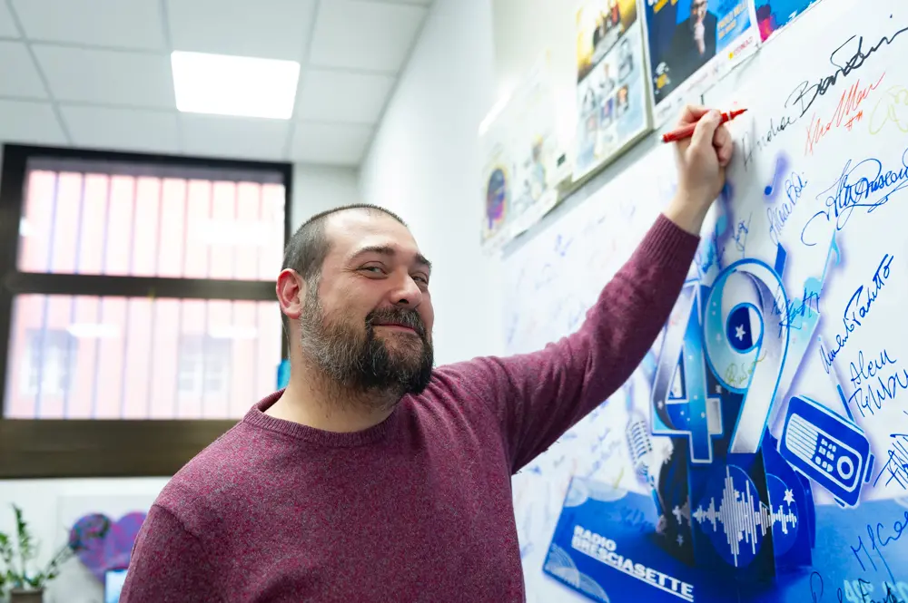 spettacoli brescia festa radiobresciasette nella foto Matteo chiossi 17/02/2026 mazzocchi@newreporter