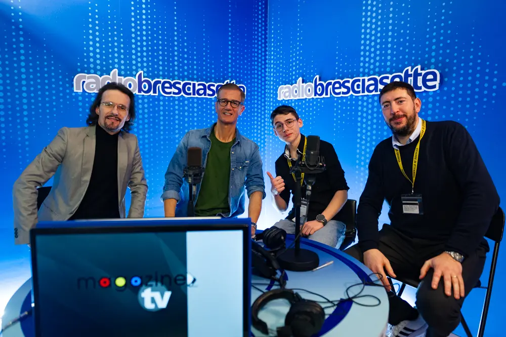 spettacoli brescia festa radiobresciasette nella foto Corrado Fogliarini e Simone Daniel 17/02/2026 mazzocchi@newreporter