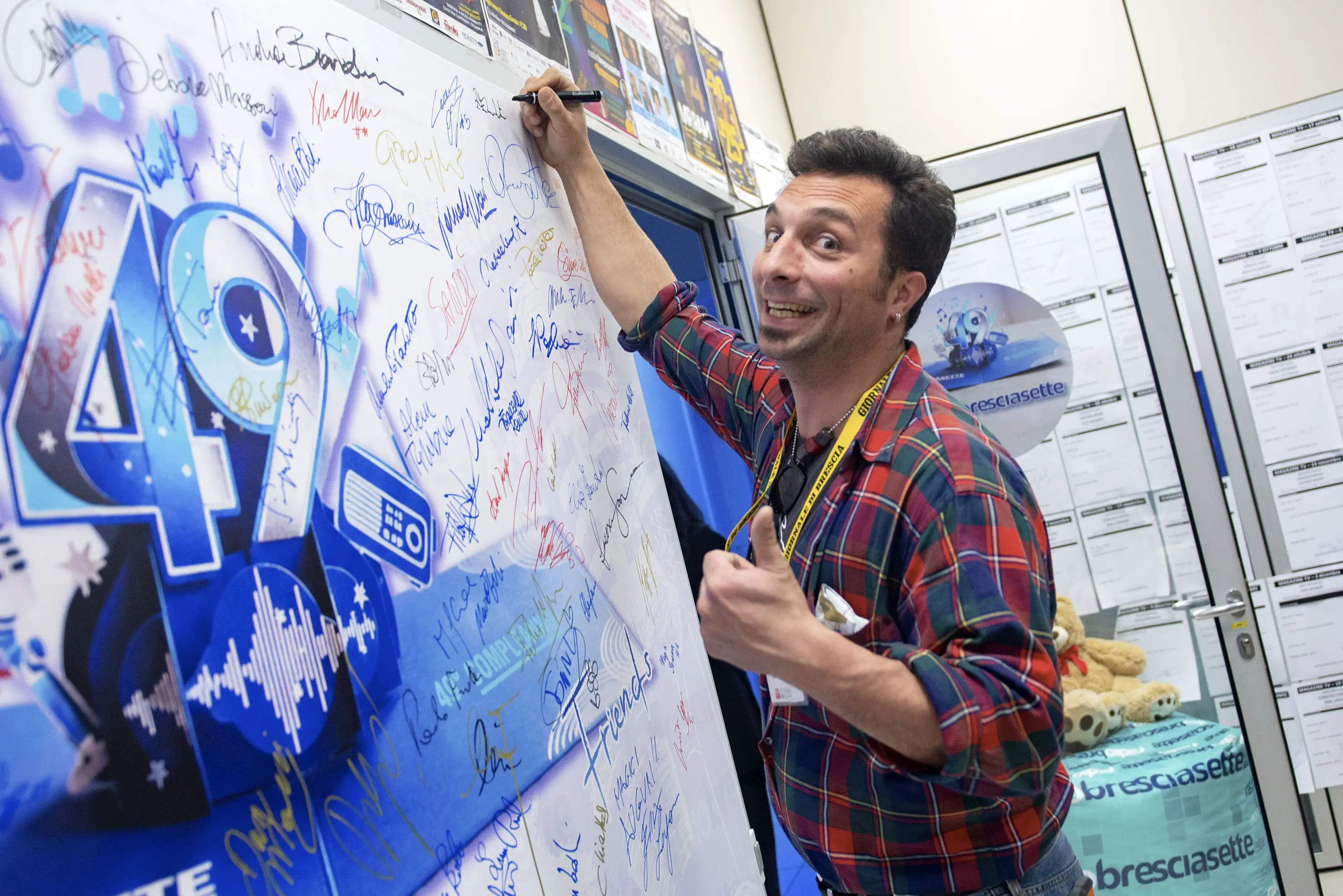 SPETTACOLI BRESCIA RADIO BRESCIASETTE FESTA 49° COMPLEANNO NELLA FOTO MOMENTI DELLA FESTA 17-02-2026 PIERPAOLO PAPETTI AGENZIA NEWREPORTER