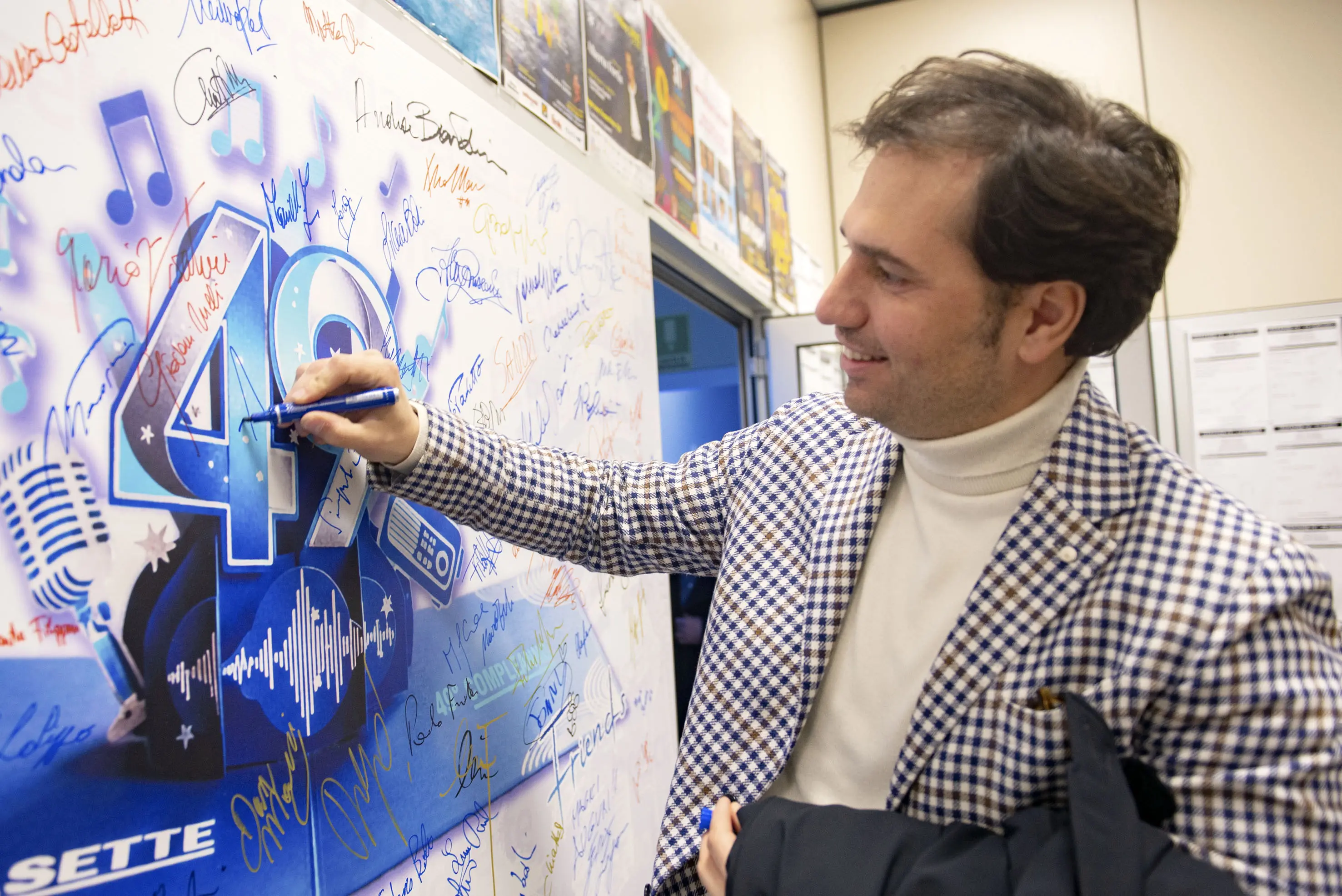 SPETTACOLI BRESCIA RADIO BRESCIASETTE FESTA 49° COMPLEANNO NELLA FOTO ALESSANDRO CANTONI 17-02-2026 PIERPAOLO PAPETTI AGENZIA NEWREPORTER