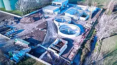 Il nuovo depuratore di Visano - © www.giornaledibrescia.it