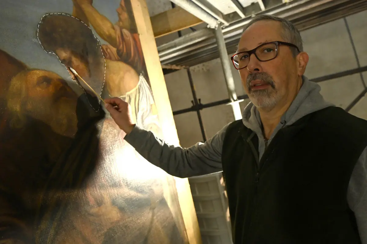 Il restauro dell'Assunzione del Moretto in Duomo Vecchio