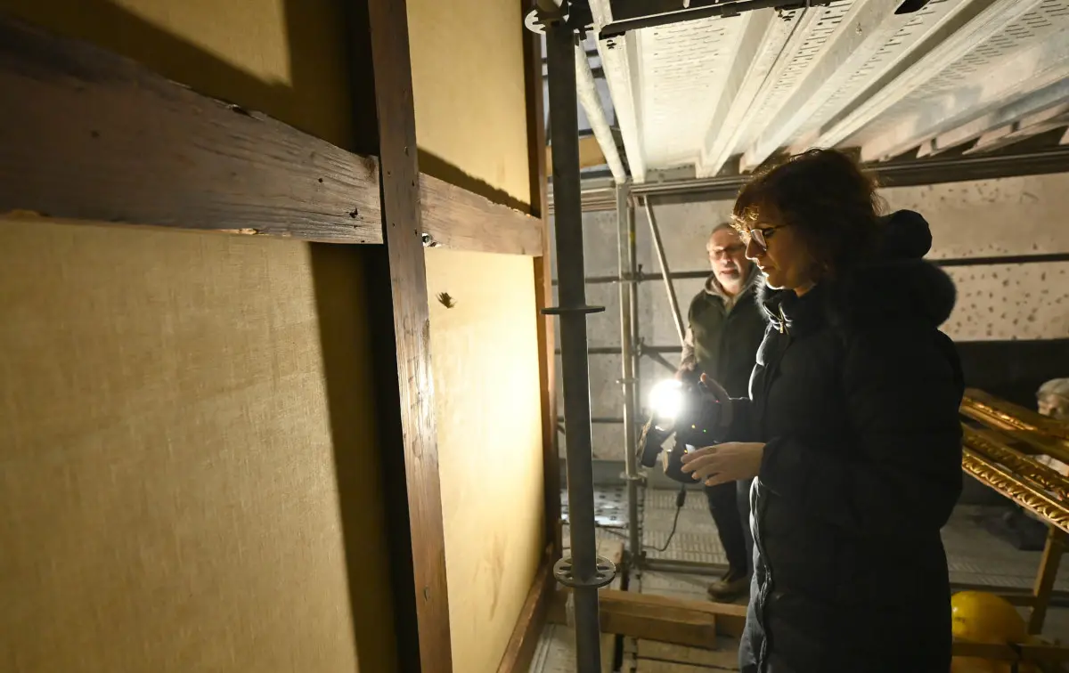 Il restauro dell'Assunzione del Moretto in Duomo Vecchio