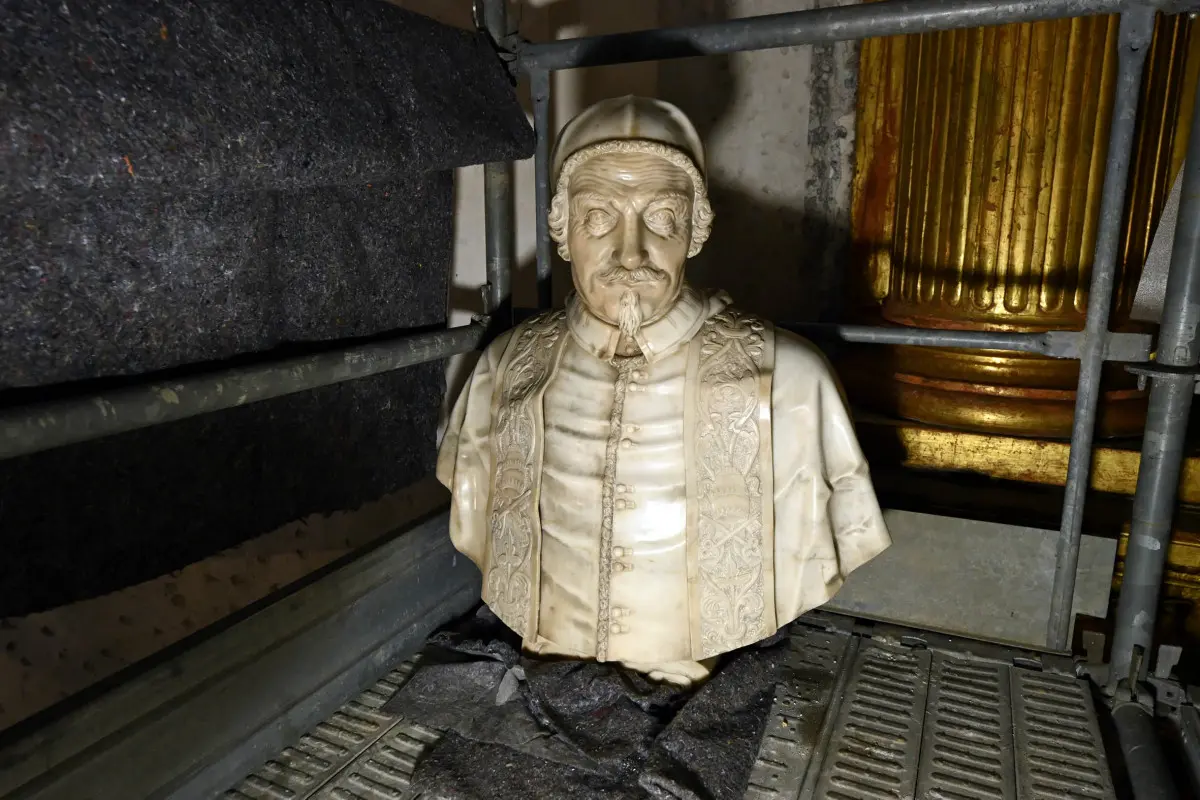 Il restauro dell'Assunzione del Moretto in Duomo Vecchio