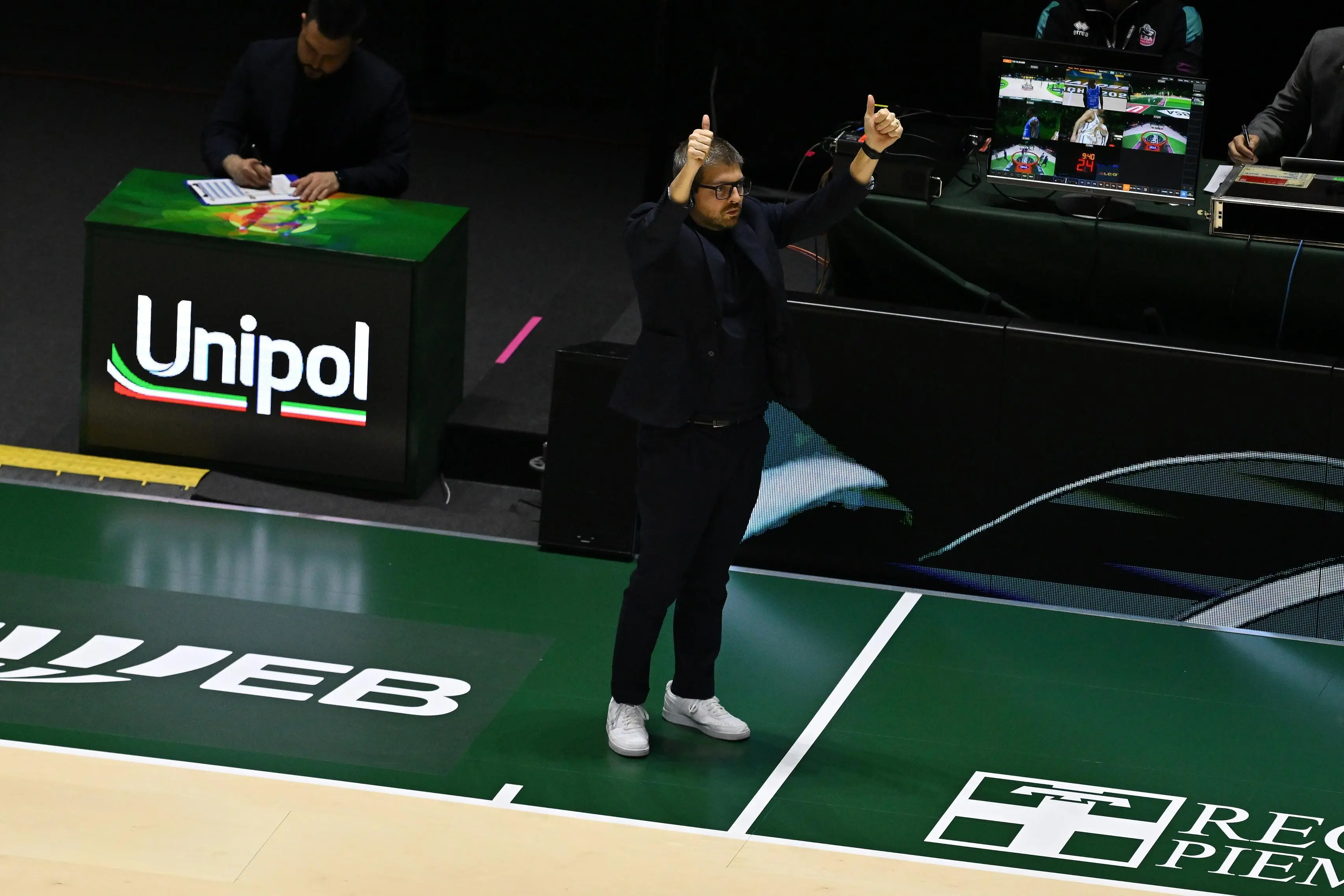 Matteo CotelliGermani Brescia - Old Wild West bUdineLBA Frecciarossa Final Eight 2026 - Quarti di FinaleLBA Legabasket Serie A Unipol 2025/2026Torino, 18/02/2026Foto Marco Magosso // CIAMILLO-CASTORIA