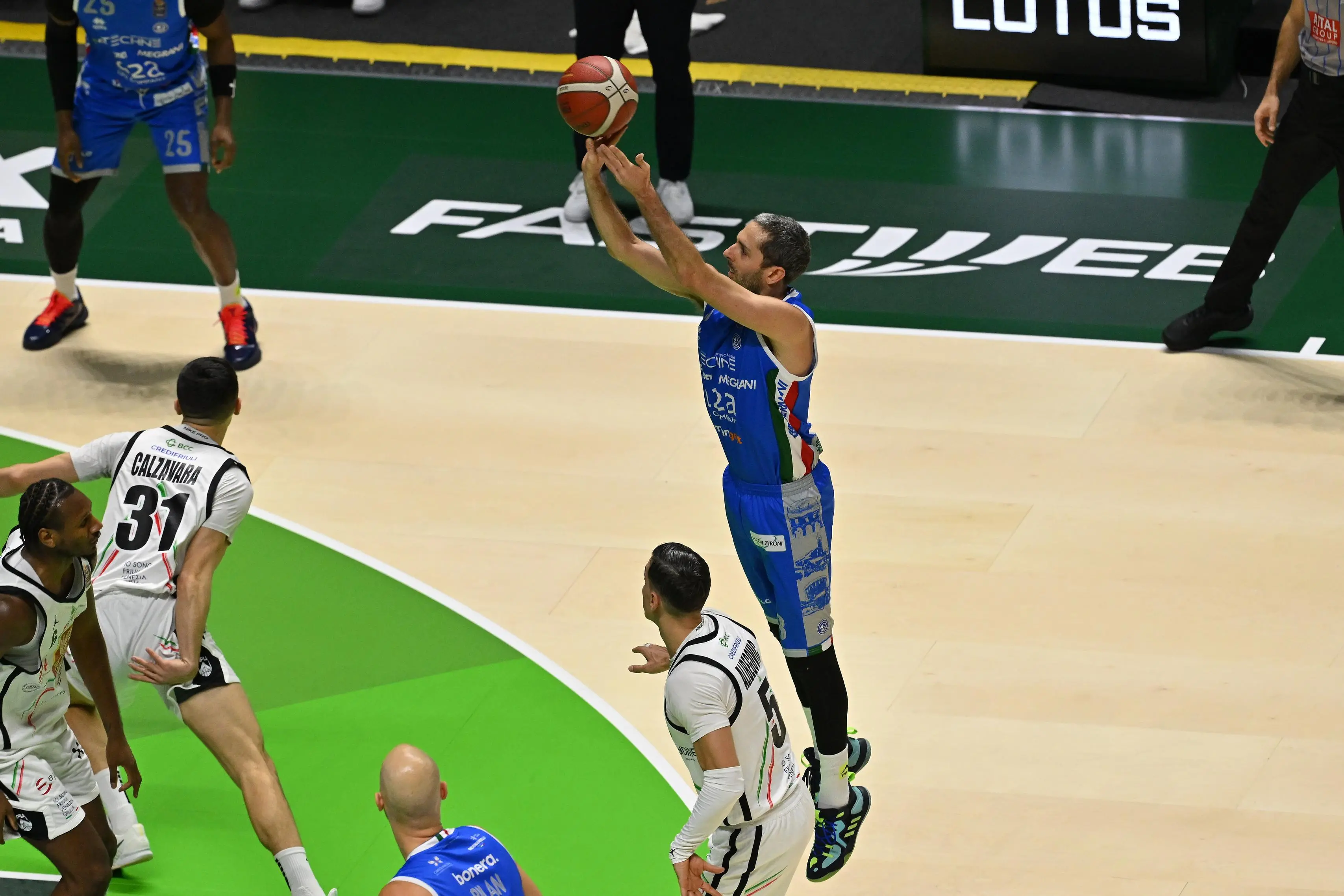Amedeo Della ValleGermani Brescia - Old Wild West bUdineLBA Frecciarossa Final Eight 2026 - Quarti di FinaleLBA Legabasket Serie A Unipol 2025/2026Torino, 18/02/2026Foto Marco Magosso // CIAMILLO-CASTORIA