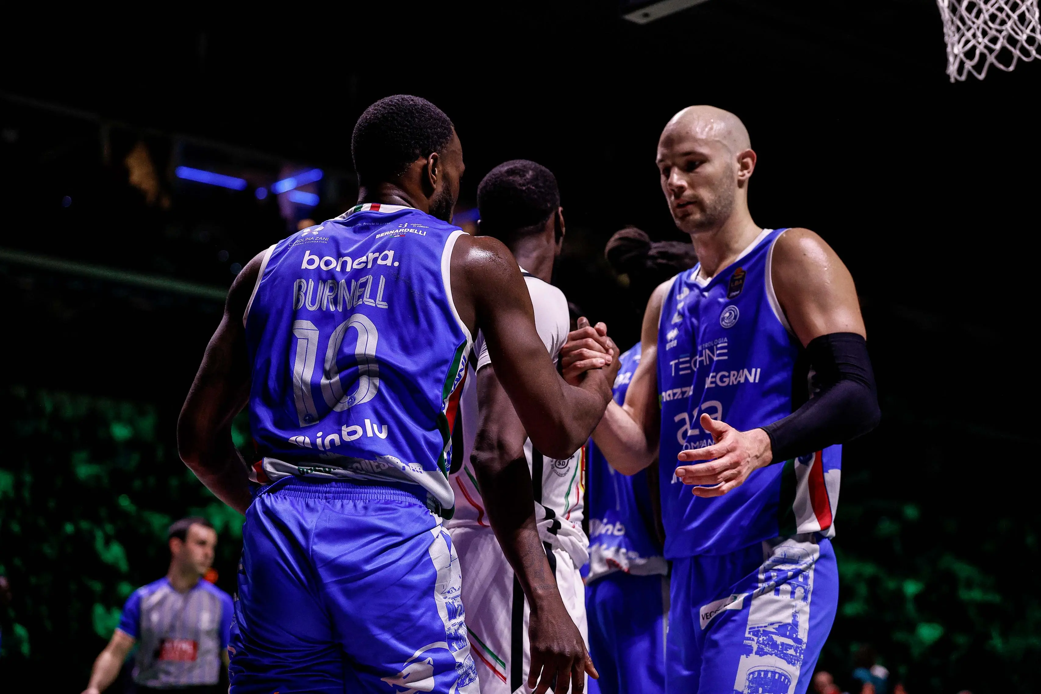 Jason Burnell, Miro BilanGermani Brescia - Apu Old Wild West UdineLBA Frecciarossa Final Eight 2026 - Quarti di FinaleLBA Legabasket Serie A Unipol 2025/2026Torino, 18/02/2026Foto AlessiaDoniselli / Ciamillo-Castoria