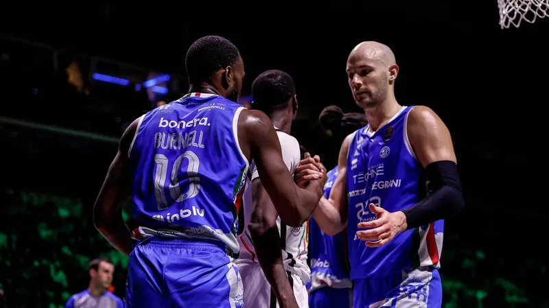 Jason Burnell, Miro BilanGermani Brescia - Apu Old Wild West UdineLBA Frecciarossa Final Eight 2026 - Quarti di FinaleLBA Legabasket Serie A Unipol 2025/2026Torino, 18/02/2026Foto AlessiaDoniselli / Ciamillo-Castoria