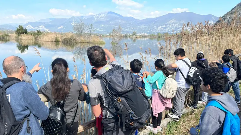 Numerose sono le scolaresche che visitano ogni anno la zona, aprendosi alla meraviglia