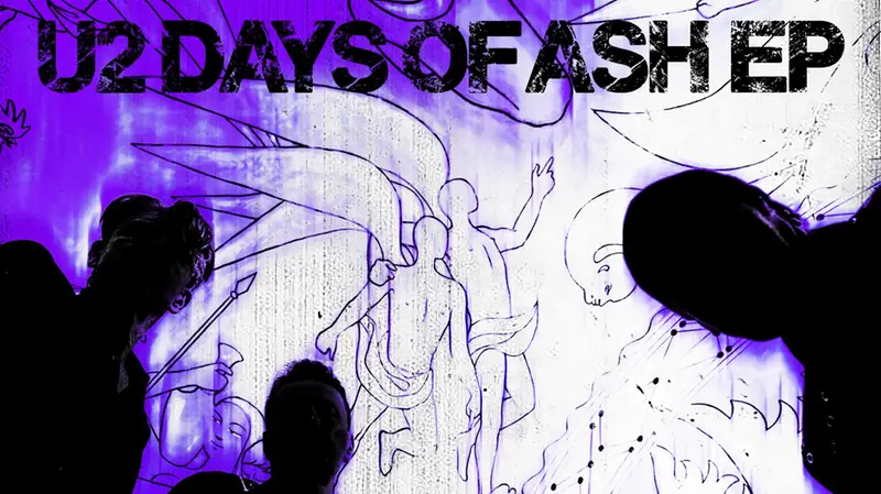 La copertina dell'EP pubblicato ieri dagli U2