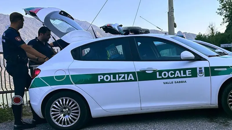 La Polizia locale della Valle Sabbia, foto di repertorio