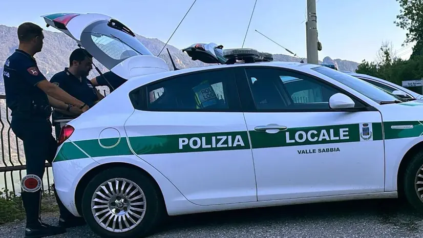 La Polizia locale della Valle Sabbia, foto di repertorio