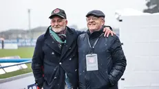 I presidenti dell'Ospitaletto Musso e Taini - Foto New Reporter Comincini © www.giornaledibrescia.it